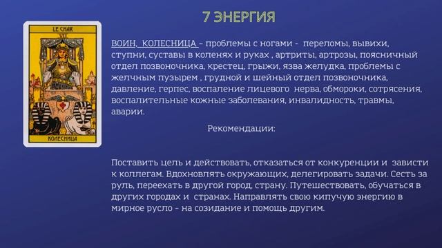 ЭНЕРГИЯ 6,7,8,9 _ЗДОРОВЬЕ в Матрице судьбы_часть 3