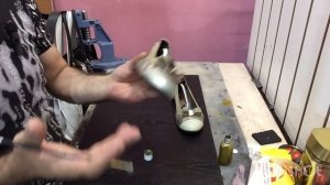 Нету краски для обуви? Эксперимент ? доктор обуви.