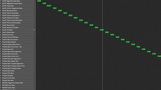 Bass Nouveau for MainStage (Patch Demo 1) смотреть онлайн