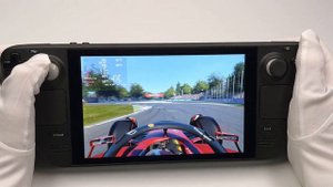 Steam Deck Gameplay - F1 2022 | 40Hz - 1080p - SteamOS