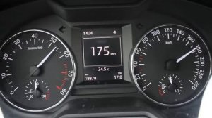 Skoda Octavia A7 1.8 TSI Turbo Разгон 0-200 км/год
