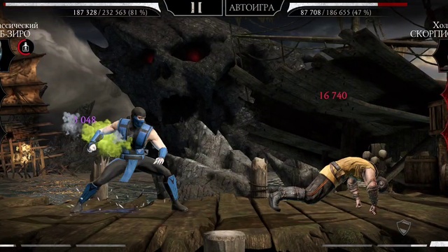 Mortal Kombat mobile/Мортал Комбат мобайл/Смертельная Башня Тёмной Королевы битвы 121-123