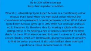 Schwarzkopf Igora Expert Mousse   9,5 1 Pearl 100 ml   3 2 oz semi permanent by Schwarzkopf Profess