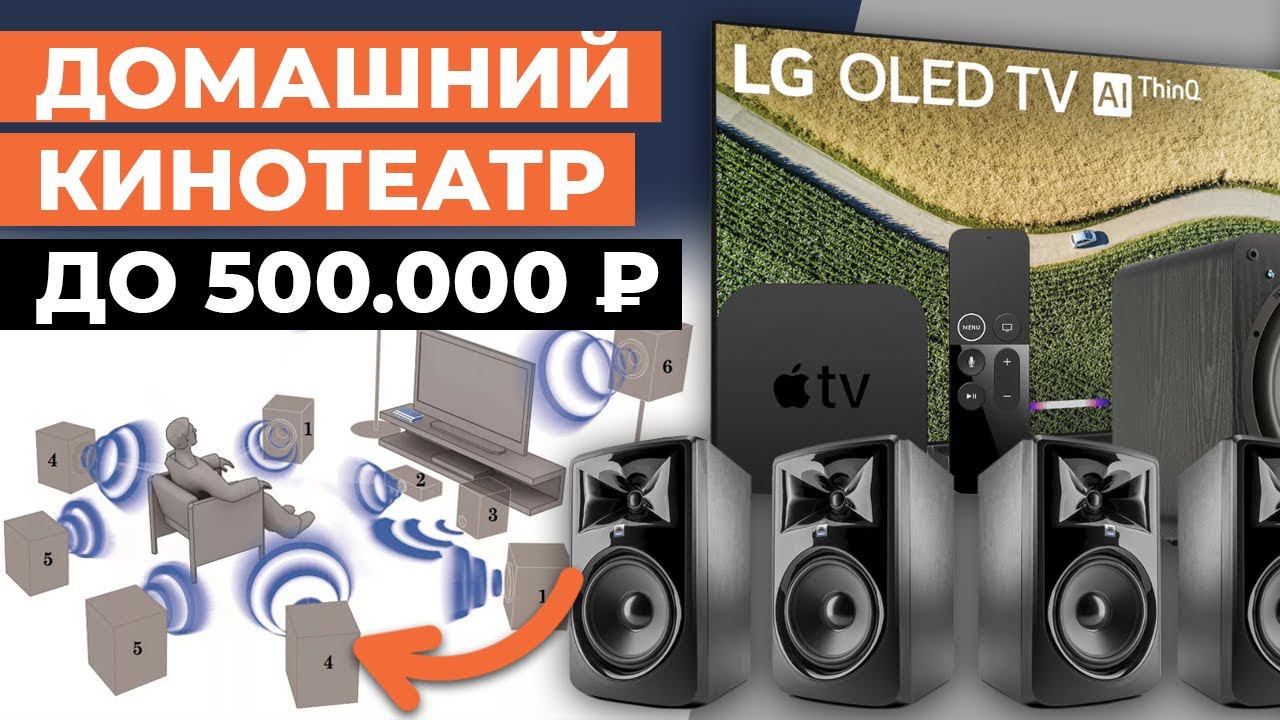 Из чего собрать домашний кинотеатр? / Бюджетный домашний кинотеатр до 500 000 рублей