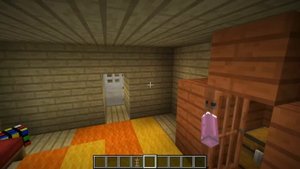 ЛУНТИК СТАЛ РЕБЁНКОМ ПРОТИВ БАБЫ КАПЫ В МАЙНКРАФТ ТРОЛЛИНГ MINECRAFT НУБИК