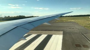 [4K] Neos | Boeing 787-9 | Full TURBULENT TAKEOFF from Milan Malpensa Airport *Wing View*