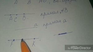 Разъяснение понятий: точка, прямая, отрезок, луч, плоскость