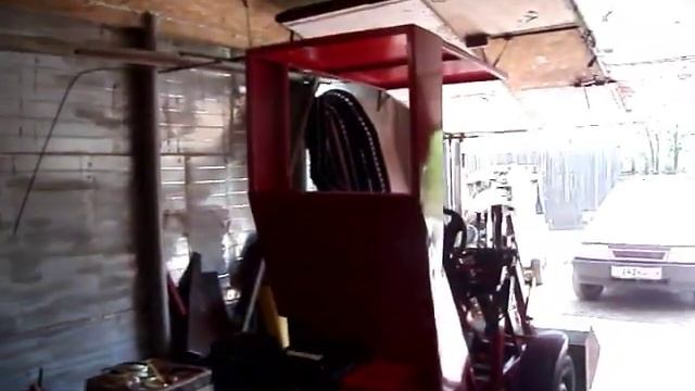 Делаем КРЫШУ НА ПОГРУЗЧИК.Проба. смотреть онлайн