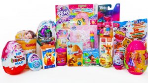 Собрала 15 САМЫХ РАЗНЫХ Сюрпризов ХОЛОДНОЕ СЕРДЦЕ Тролли ЛОЛ Пони и друге