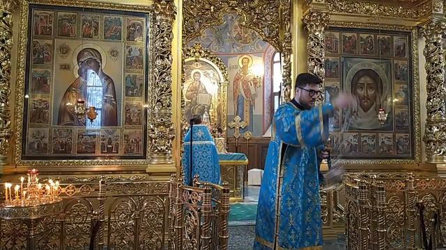 Неделя О Закхее - Божественная Литургия смотреть онлайн