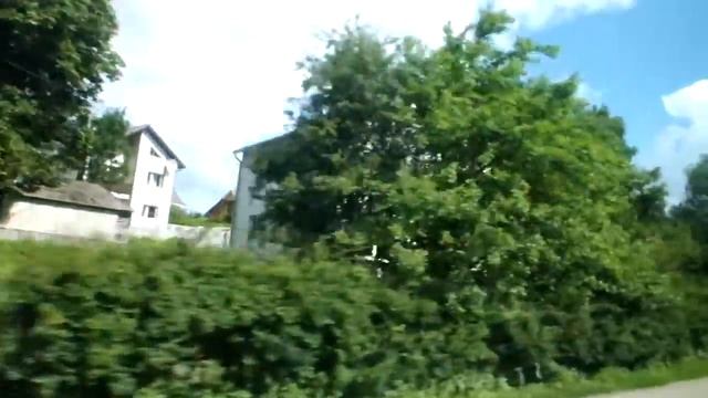 Куршская коса Проезжаем посёлок Лесное