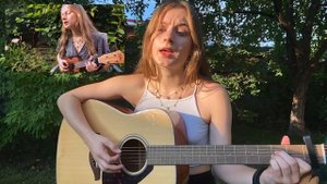 зеркало - we (кавер гитара+укулеле, аккорды в описании)