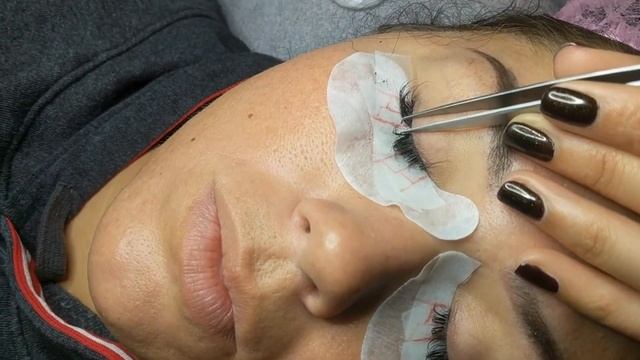 I MIXED Russian Volume Premade fans and Individual Classic Eyelash Extensions смотреть онлайн