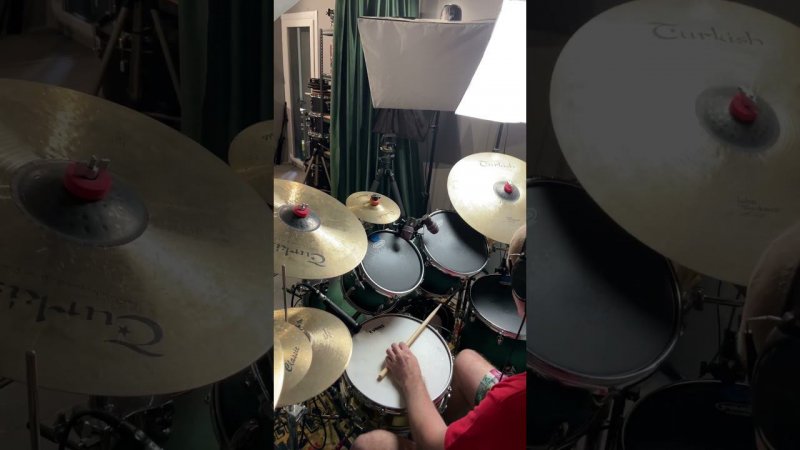 Зарисовки к новой композиции -на судите строго, пока пробую #study #drums #drummer #drumming