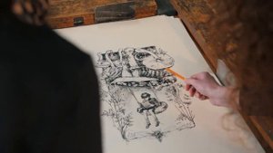 Невероятные сюжеты и идеи. Как создаются литографии.