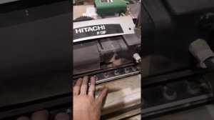 #Hitachi#P13f#рейсмус#ножи. Замена ножей на рейсмусе Hitachi P13f. Часть 2. 15 мая 2020 г.