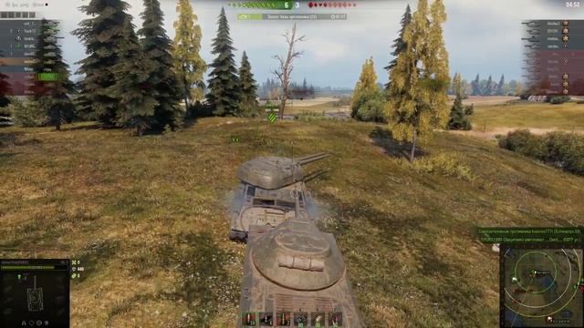 World of Tank Великий воин помогает в укрепах смотреть онлайн