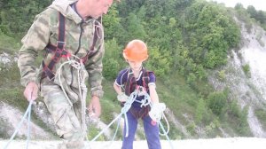 Спуск воспитанников Воронежской школы дзюдо 2