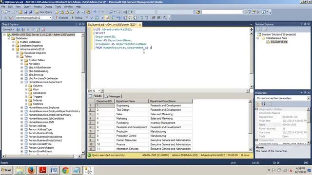 SQL Server Tutorial 29: Creating Aliases смотреть онлайн