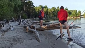 Бердск. Палаточный лагерь Юность. Рыбалка 30.07.2021 часть2