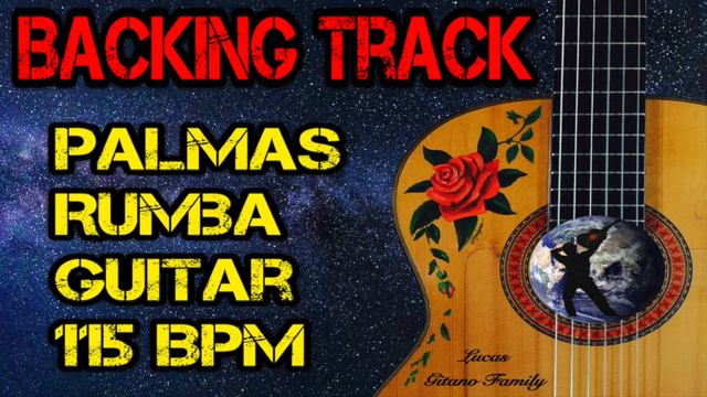 Backing Track - Palmas Rumba Guitar 115 Bpm