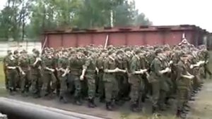 Строевая песня про медведя)