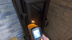 Две печи в одной маленькой бане! Отопительная печь-камин Статика Тетра Мини от TMF отзыв.