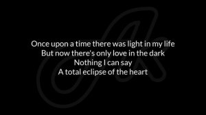 Bonnie Tyler - Total Eclipse Of The Heart (karaoke acoustic)