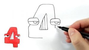 Цифры ЛОР, Рисуем 4