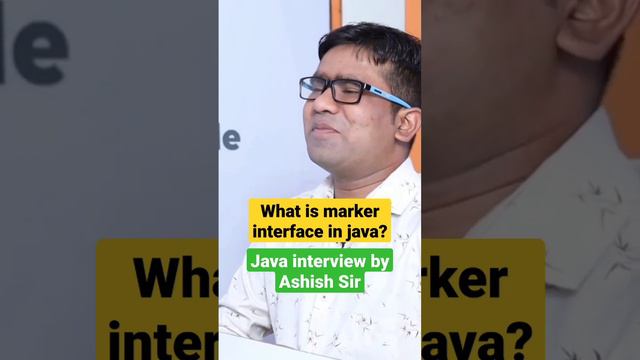 What is marker interface in java? by Ashish Sir #markerinterface #interviewtips #campusinterview