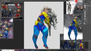 Character design | Concept art | TIMELAPSE | SPEEDART