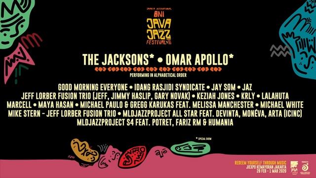 Jakarta International BNI Java Jazz Festival 2020 - Redeem Yourself Through Music смотреть онлайн