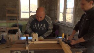 г. Сочи, с. Ермоловка, изготовление деревянной спицы для колеса телеги