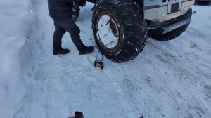 #вездеход #обзор #бездорожье тест вездехода по снегу