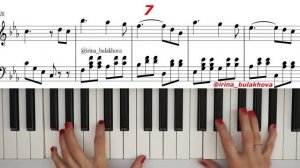 Красивый несложный вальс Прощальный Вальс А.Шнитке пианино Ноты Farewell Waltz Piano Score Sheets