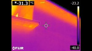 Тепловизионное обследование дома. Сравнение утепленного и неутепленного дома. Узлы, решения