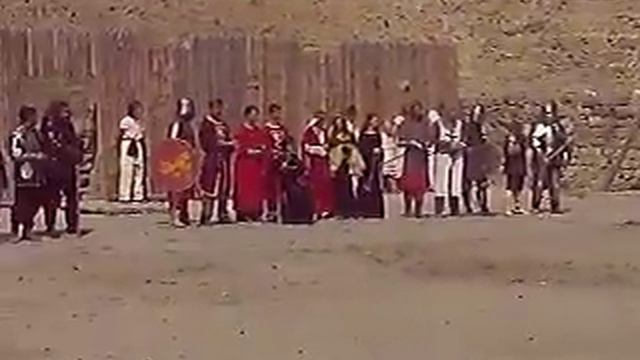 Белгород-Днестровский. Крепость. Бой рыцарей