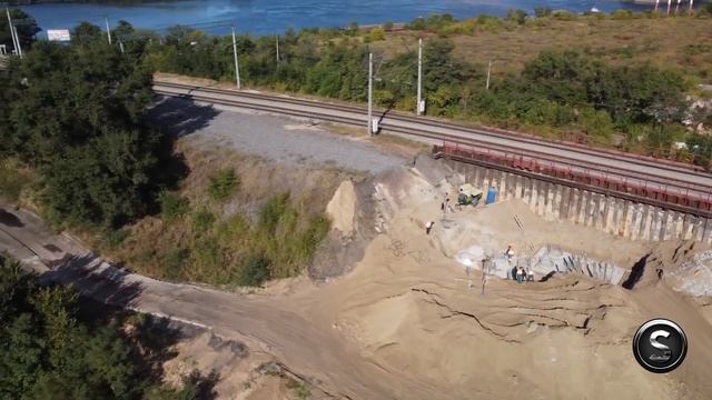 ЗАПОРОЖСКИЕ МОСТЫ сегодня. 18 сооружение. Верховая сторона ВАНТОВОГО МОСТА со стороны левого берега