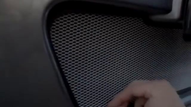 защита радиатора Nissan Note хром установка смотреть онлайн