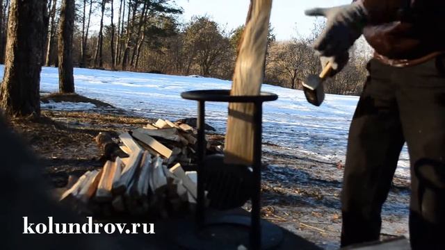 ? Ручной дровокол KOLUNDROV — 15 смотреть онлайн