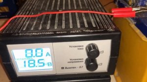 Зарядное устройство Вымпел 57 . Готовим аккумулятор к зиме.  Аком EFB. эксперимент .Часть 2.