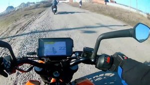покатушка на ктм дюк 390
