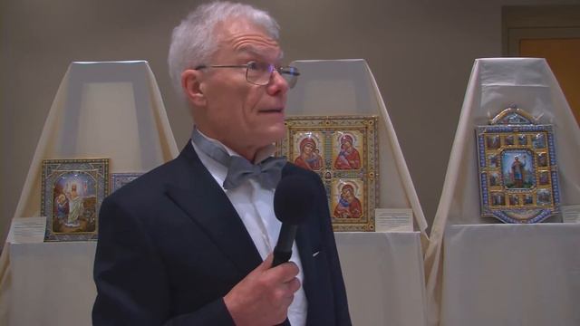 "Русские иконы - традиция и современность" на Гала-вечере Международного фонда А.С.Пушкина в Бельги смотреть онлайн