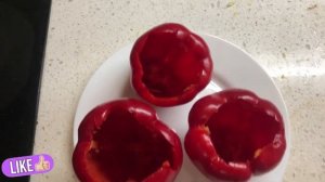 Вкуснейший ПП рецепт фаршированные перцы с куриным филе сыром и грибами
