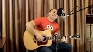 СерьГа - Если б я был физически слабым (В. Высоцкий), кавер на гитаре