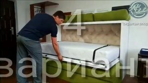 Шкаф кровать, варианты опор