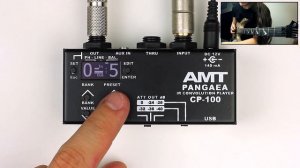 AMT Pangaea CP-100 IR player / guitar speaker cabinet simulator. Full review