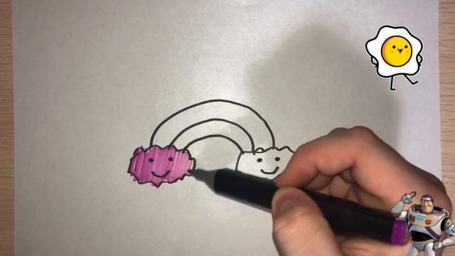 Bolalar uchun kamalak chizilgan/Drawing rainbow for children/Рисование радуга для детей for Kids смотреть онлайн