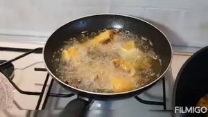 Тушёная утка с картошкой.