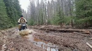 Мотовездеход своими руками. тест на бездорожье